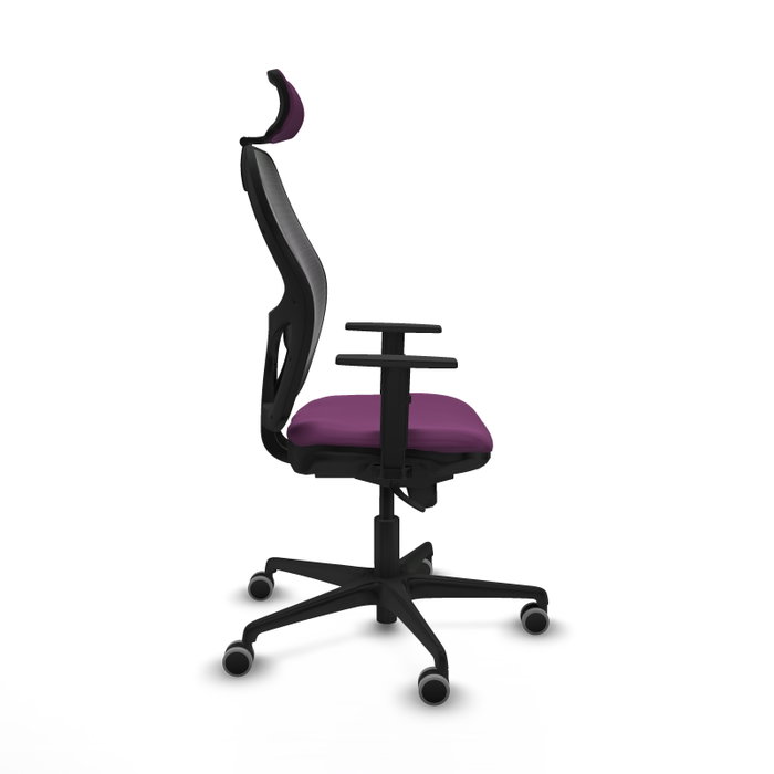 PIQUERAS Y CRESPO Silla de oficina Jorquera Morado y Negro PIQUERAS Y CRESPO Silla de oficina Jorquera Morado y Negro