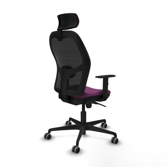 PIQUERAS Y CRESPO Silla de oficina Jorquera Morado y Negro PIQUERAS Y CRESPO Silla de oficina Jorquera Morado y Negro