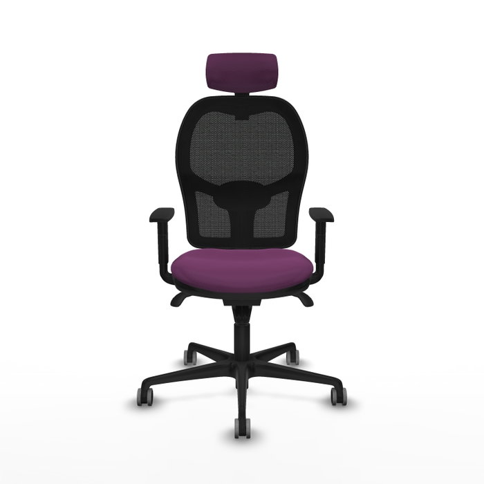 PIQUERAS Y CRESPO Silla de oficina Jorquera Morado y Negro PIQUERAS Y CRESPO Silla de oficina Jorquera Morado y Negro