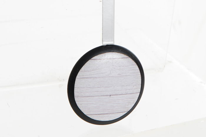 DKD Home Decor Reloj de Pared Scandi Natural Blanco 5 x 56 x 32 cm (2 Unidades)