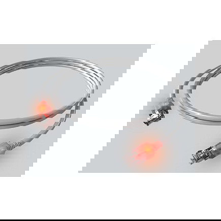 Easylan Patchkabel RJ45 S/FTP Cat.6A (Class EA) con saCon Stecker, LSOH, Gris, 2 m