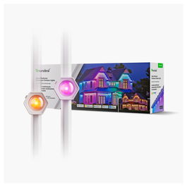 Nanoleaf Starter Pack 15 m, Luces LED para Exterior Multicolor, Tiras de LED Impermeables IP65, Iluminación Decorativa para Fachada y Jardín