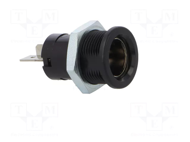 PRO CAR Tomacorriente de encendedor negro 12-24VDC 16A