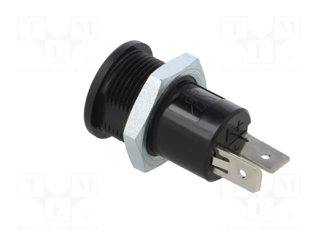 PRO CAR Tomacorriente de encendedor negro 12-24VDC 16A