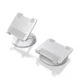 Aisens Soporte Giratorio Ajustable para Portátil y Tableta 7-13 Pulgadas, Plata
