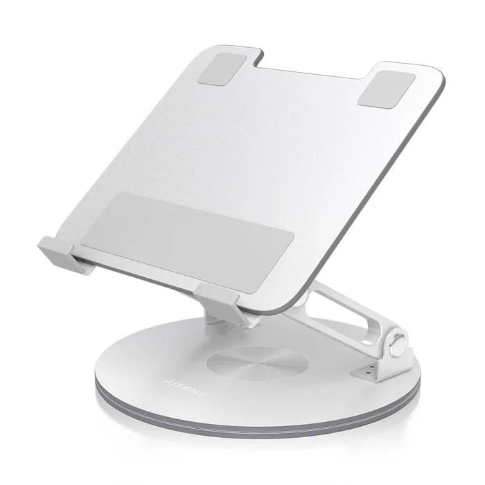 Aisens Soporte Giratorio Ajustable para Portátil y Tableta 7-13 Pulgadas, Plata Aisens Soporte Giratorio Ajustable para Portátil y Tableta 7-13 Pulgadas, Plata