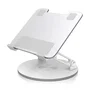 Aisens Soporte Giratorio Ajustable para Portátil y Tableta 7-13 Pulgadas, Plata