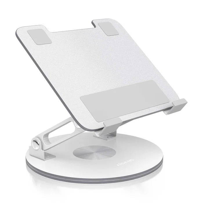 AISENS - SOPORTE DE SOBREMESA GIRATORIO AJUSTABLE PARA PORTATIL / TABLET 7-13, PLATA AISENS - SOPORTE DE SOBREMESA GIRATORIO AJUSTABLE PARA PORTATIL / TABLET 7-13, PLATA