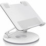 Aisens Soporte de Sobremesa Giratorio Ajustable para Portátil o Tablet 7-13 Pulgadas, Plata