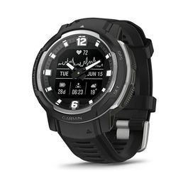 Garmin Instinct Crossover Reloj Inteligente 45mm Negro con GPS (satélite) y Monitor de Frecuencia Cardíaca