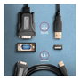Axagon ADS-1PQN Cable adaptador RS-232 COM-Port a USB 2.0 con chip FT232RL