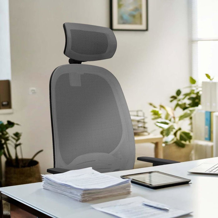 PIQUERAS Y CRESPO Silla de oficina Cilanco Pistacho y Gris
