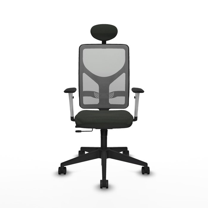 PIQUERAS Y CRESPO Silla de oficina Motilla con mecanismo Sincro/Traslack, Gris y Negro PIQUERAS Y CRESPO Silla de oficina Motilla con mecanismo Sincro/Traslack, Gris y Negro