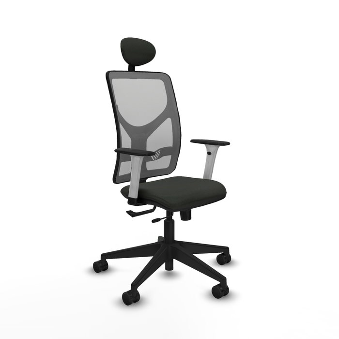 PIQUERAS Y CRESPO Silla de oficina Motilla con mecanismo Sincro/Traslack, Gris y Negro PIQUERAS Y CRESPO Silla de oficina Motilla con mecanismo Sincro/Traslack, Gris y Negro