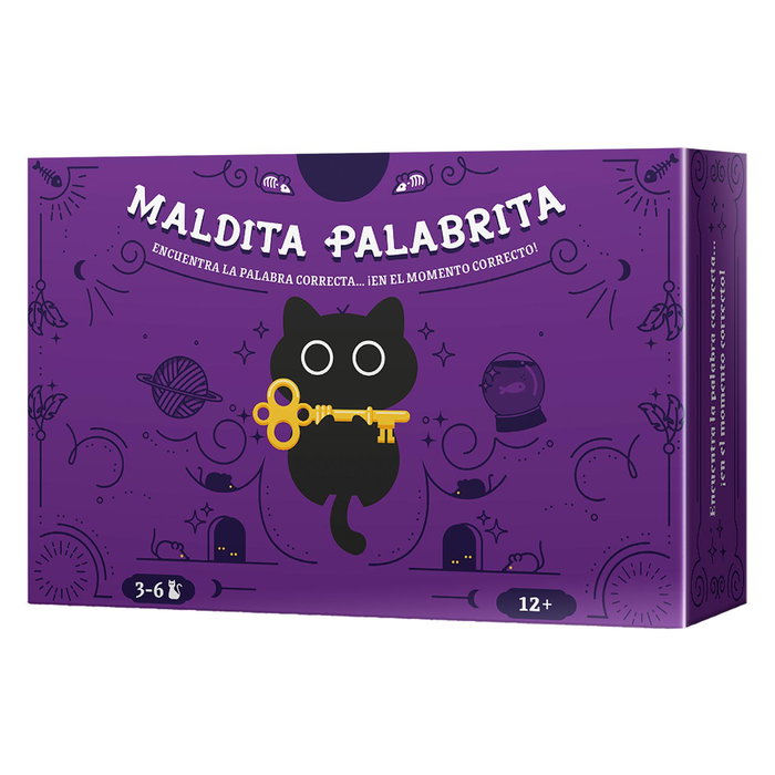 Asmodee Maldita Palabrita CGMMD01ES Juego de Mesa para Adivinar la Palabra con el Número Exacto de Pistas Asmodee Maldita Palabrita CGMMD01ES Juego de Mesa para Adivinar la Palabra con el Número Exacto de Pistas