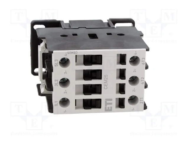 ETI POLAM Contactor CEM 3-polar 25A 24VAC
