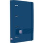 Oxford Europeanbinder Live&Go Carpeta de Anillas 4x35 A4+ con Recambio Azul Marino