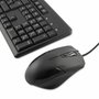 COOLBOX Combo Teclado y Ratón USB KTR-01U Negro