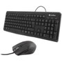 COOLBOX Combo Teclado y Ratón USB KTR-01U Negro