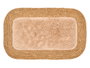 GIFTDECOR Alfombra de Yute Antideslizante Beige 80x50cm