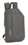 Safta Mini Mochila Bolsillo Vertical Gris Humo