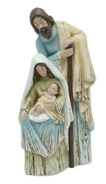 DKD Home Decor Nacimiento de Resina Multicolor 14x8x27 cm