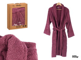 Berilo Albornoz Rojo 500Gr Talla M L 110x152 cm Algodón (Set de 6)