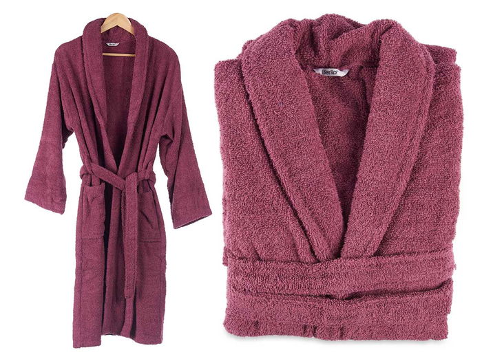 Berilo Albornoz Rojo 500Gr Talla M L 110x152 cm Algodón (Set de 6)