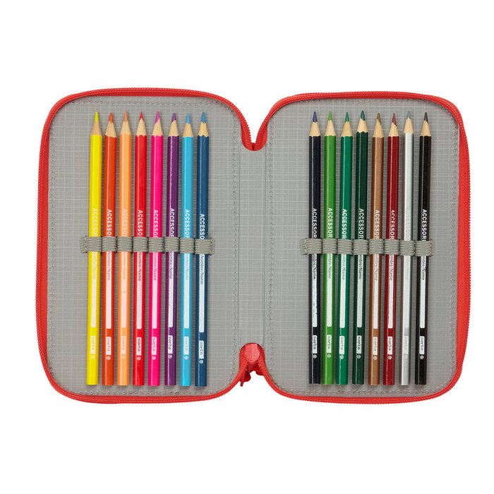 Safta Plumier Super Mario Triple Cremallera 37 Piezas Safta Plumier Super Mario Triple Cremallera 37 Piezas