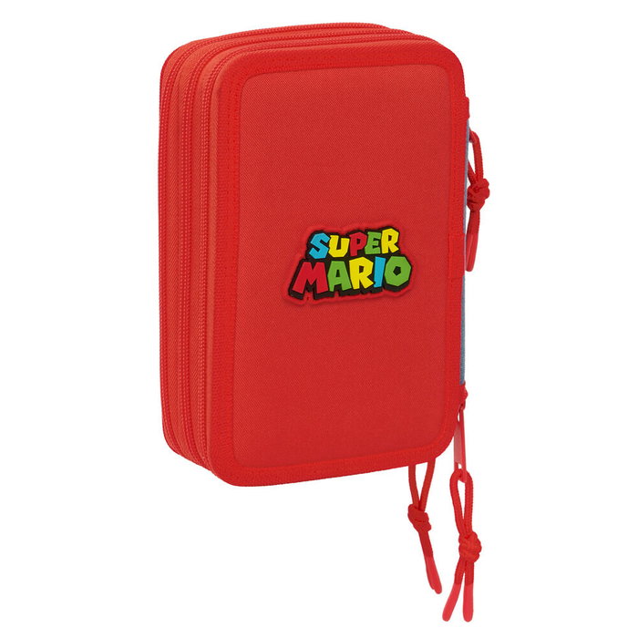 Safta Plumier Super Mario Triple Cremallera 37 Piezas Safta Plumier Super Mario Triple Cremallera 37 Piezas