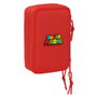 Safta Plumier Super Mario Triple Cremallera 37 Piezas