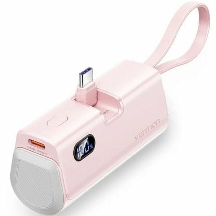 Vention Powerbank 4800mAh 22.5W Wireless Rosa FHQP0 Vention Powerbank 4800mAh 22.5W Wireless Rosa FHQP0
