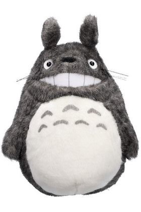 Sun Arrow Peluche de Mi vecino Totoro Smiling Big Totoro Gris de 28 cm