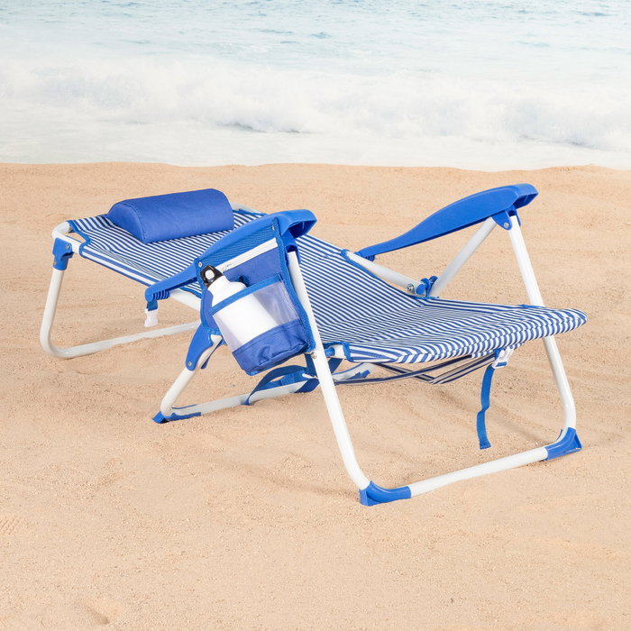 AKTIVE Silla de playa plegable 48x58x76cm