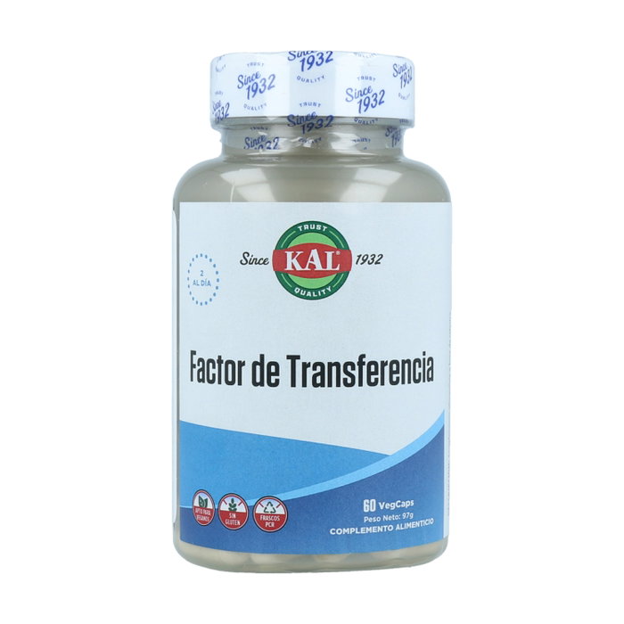 Kal Factor Transferencia 60 Cápsulas - Estimulante Defensas Naturales Kal Factor Transferencia 60 Cápsulas - Estimulante Defensas Naturales
