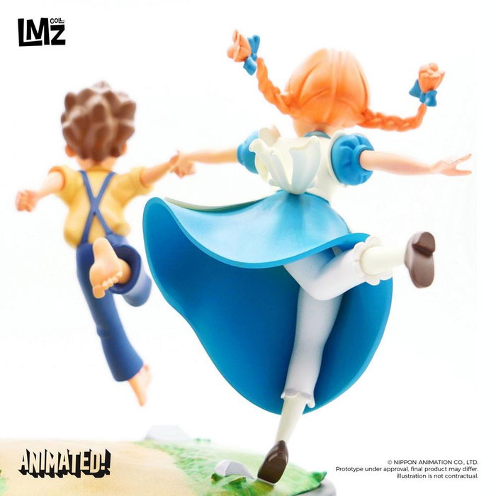 Las Aventuras de Tom Sawyer Estatua Animated! Tom, Huck & Becky 23 cm