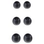 Panasonic RP-TCM115E Auriculares intraaurales alámbricos con micrófono para llamadas y música, color negro