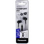 Panasonic RP-TCM115E Auriculares Intraurales con Micrófono Negro