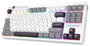 Redragon K607 APS PRO Teclado Gamer Inalámbrico de Perfil Bajo RGB White-Grey