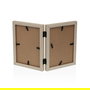 Versa Portafotos Doble Konda 13 x 18 cm | Alto 20.8 cm, Ancho 2 cm, Largo 15.8 cm (6 Unidades)