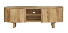 DKD Home Decor Mueble TV Tropical 150x40x50 cm Acacia