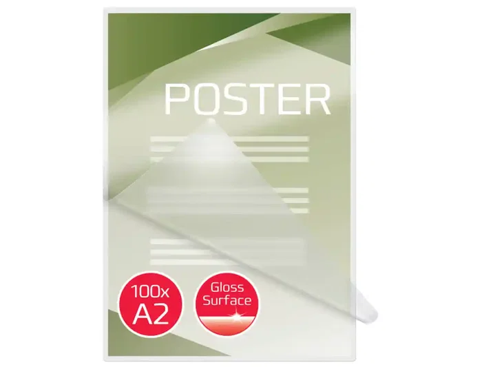 Gbc Bolsa de Plastificar Din A2 2x125 mc Caja de 50 Unidades