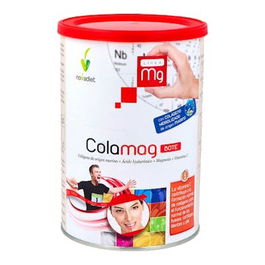 NOVADIET Colamag Bote 300Gr para Mantenimiento de Articulaciones y Piel con Colágeno y Vitamina C