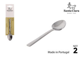 Santa Clara Set de 2 Cucharillas Moka Monaco