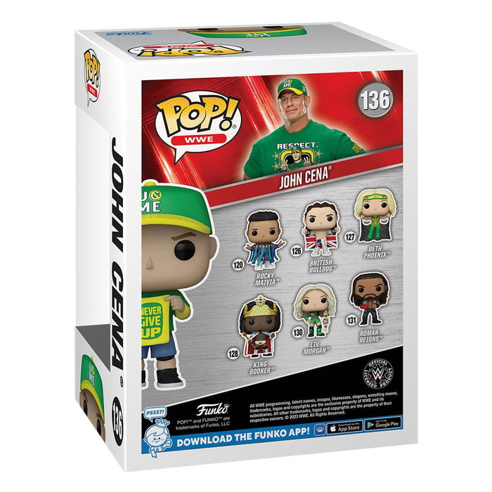 Funko WWE POP! Vinyl Figura John Cena (Never Give Up) 9 cm Funko WWE POP! Vinyl Figura John Cena (Never Give Up) 9 cm