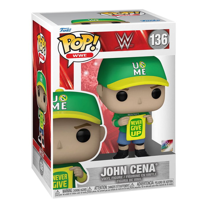 Funko WWE POP! Vinyl Figura John Cena (Never Give Up) 9 cm Funko WWE POP! Vinyl Figura John Cena (Never Give Up) 9 cm