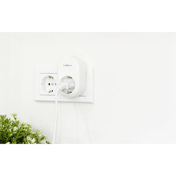 Rev Link2Home Socket & Timer Blanco