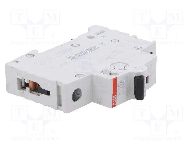 ABB S200 Interruptor magnetotérmico 1 polo 2A 6kA ABB S200 Interruptor magnetotérmico 1 polo 2A 6kA