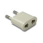 F-Line Clavija Adaptadora Europea 10A, 250V, Máx. 2200W (A Granel)