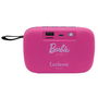 Lexibook Altavoz Portátil Bluetooth Barbie con Acabado de Tela 12x4x8 cm, Incluye Pilas, para Niños a Partir de 6 Años, Varios Idiomas